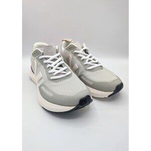 Veja Gray and White Athletic Shoes